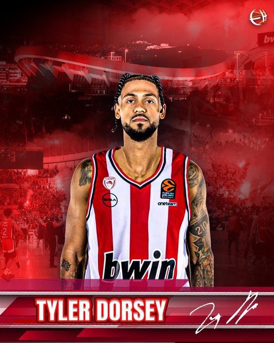 El Olympiacos anuncia la vuelta de Tyler Dorsey