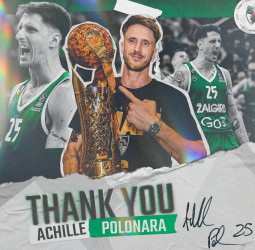 Achille Polonara y Zalgiris Kaunas separan sus caminos