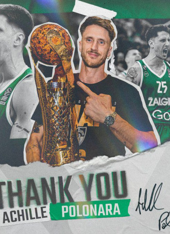 Achille Polonara y Zalgiris Kaunas separan sus caminos