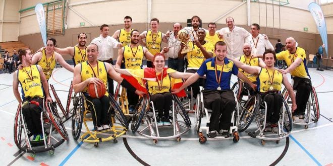 El ILUNION alza su tercera Champions Cup europea de baloncesto en silla de ruedas