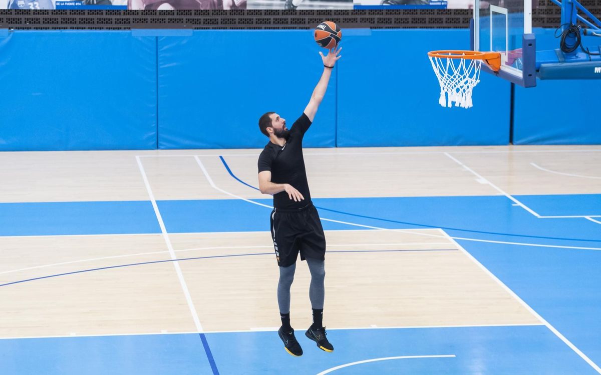Arranca el trabajo individual del baloncesto en la Ciudad Deportiva