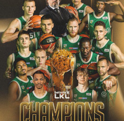 Zalgiris conquista la LKL 2024/25 tras una épica remontada ante Rytas (76-69)
