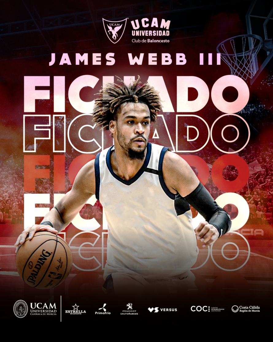 El UCAM Murcia ficha a James Webb III