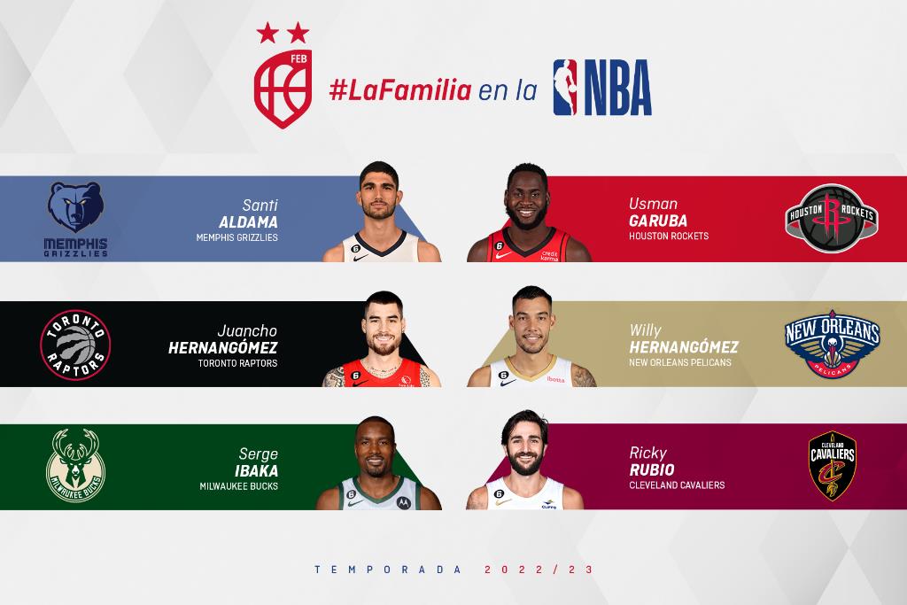 Distintos retos en una temporada NBA ilusionante para los seis españoles