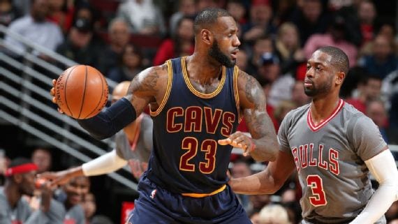 LeBron James quiere tener a Wade en sus Cleveland Cavaliers