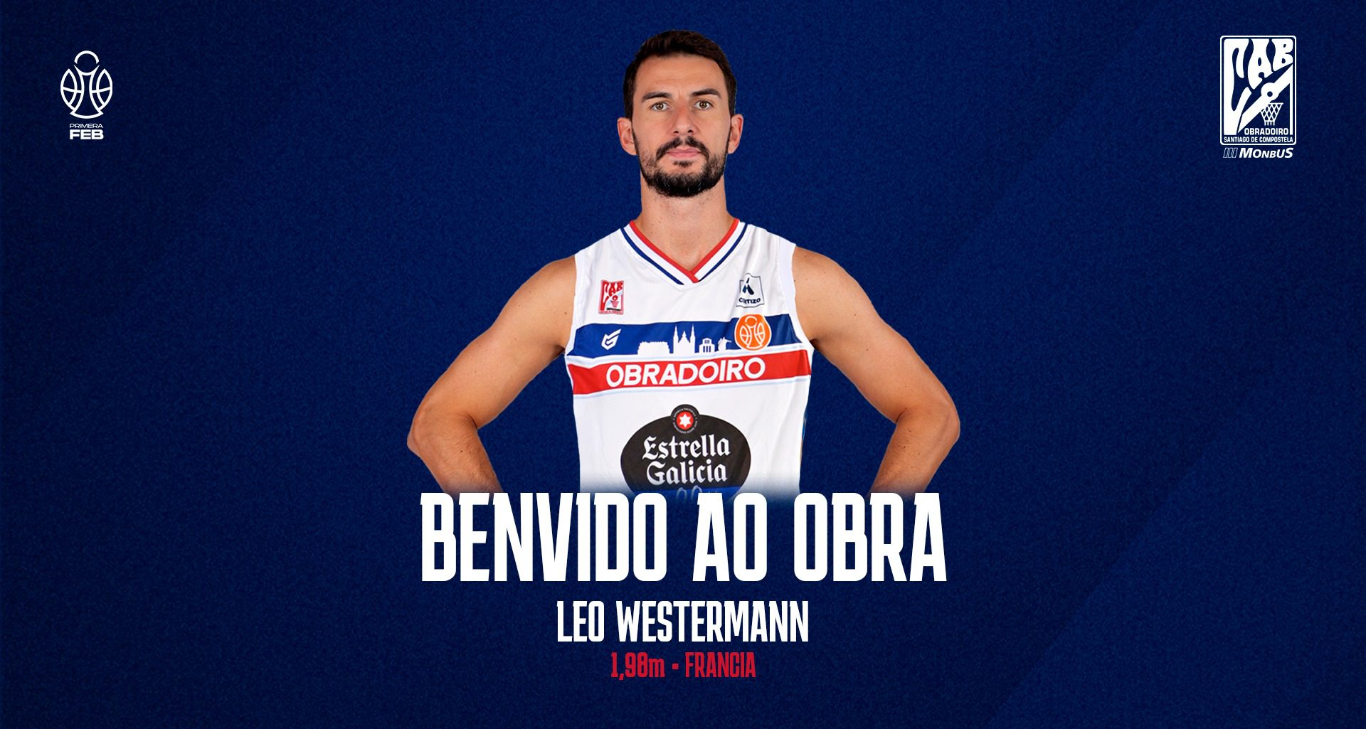 Leo Westermann vuelve al Monbus Obradoiro