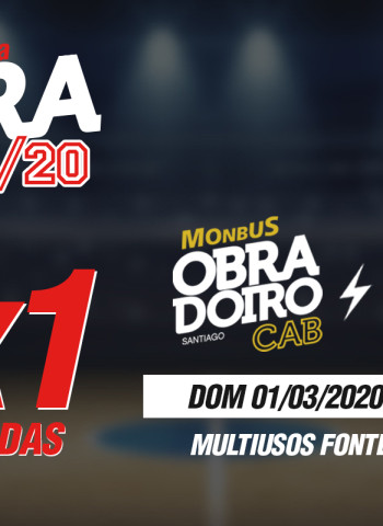 Los aficionados del Monbus Obradoiro podrán comprar entradas a 2x1 para el partido ante UCAM Murcia, solo esta semana