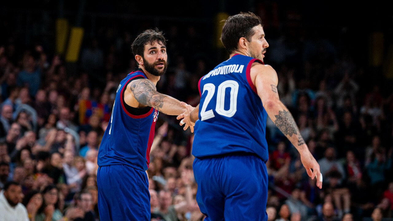 El Barcelona ya es equipo de playoff, 97-86