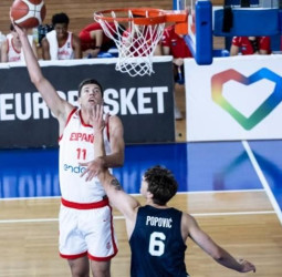 España acaba octava en el Europeo U20 Masculino