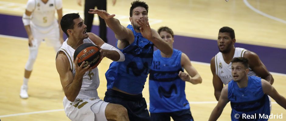 El Madrid estrena la pretemporada con victoria en el derbi (79-69)