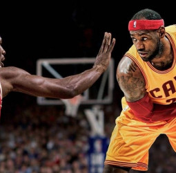 LeBron reconoce que su motivación es Michael Jordan