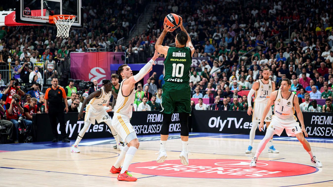 Panathinaikos vence al Real Madrid y es nuevo campeón de la EuroLeague, 95-80
