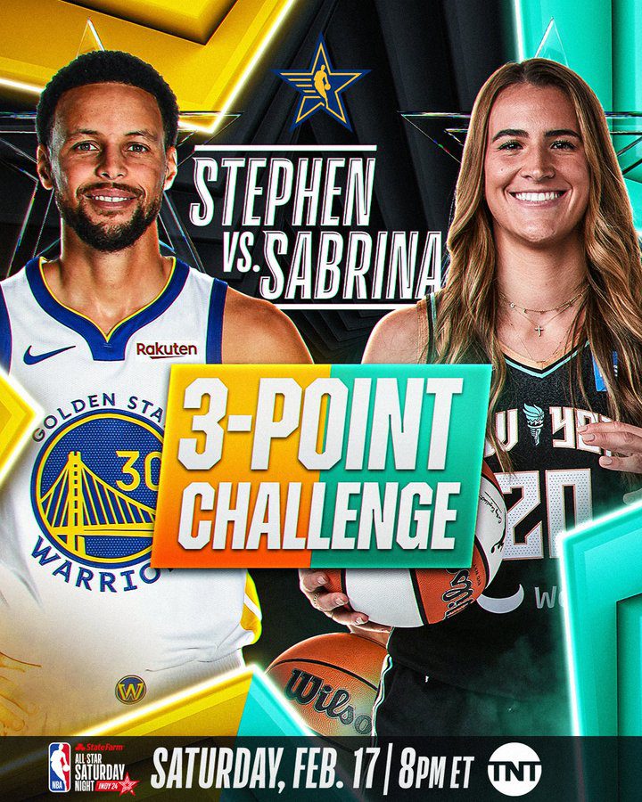 Oficialmente anunciado: el enfrentamiento entre Curry e Ionescu en el All-Star