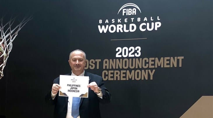 Filipinas / Japón / Indonesia serán los primeros anfitriones múltiples en el Mundial FIBA de 2023