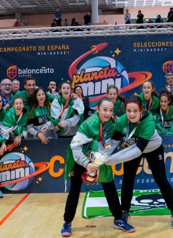 Minibasket: Andalucía reina por duplicado diez años después en San Fernando