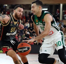 Panathinaikos realiza una impresionante remontada para sorprender a Monaco, 90-91