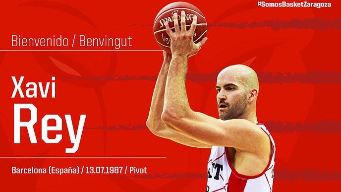 Tecnyconta Zaragoza incorpora a Xavi Rey hasta final de temporada