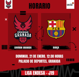 El Coviran Granada recibe al Barcelona