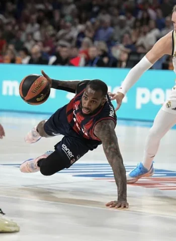 El Real Madrid clasifica de segundo, 106-100
