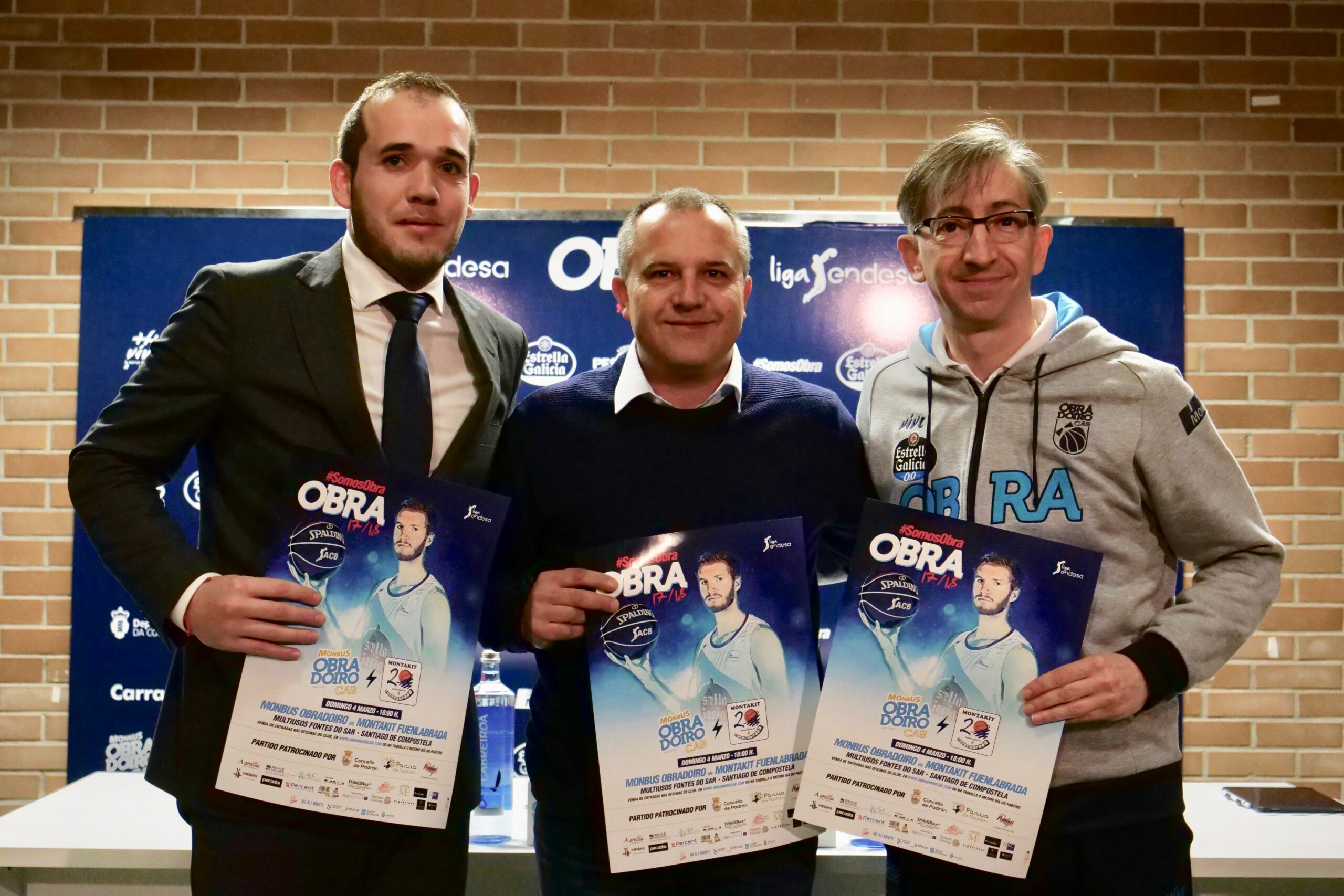 El Monbus Obradoiro – Montakit Fuenlabrada, partido patrocinado por el Concello de Padrón