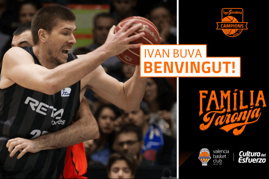 Valencia Basket llega a un acuerdo con el pívot croata Ivan Buva