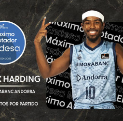 Jerrick Harding, Máximo Anotador Endesa 2024-25