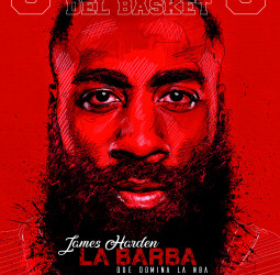 Harden te mira a los ojos. La Barba, protagonista de tu Gigantes de abril