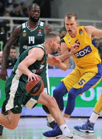 El Panathinaikos dominó la pintura y el partido (89-76)