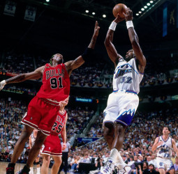 Karl Malone, el cartero