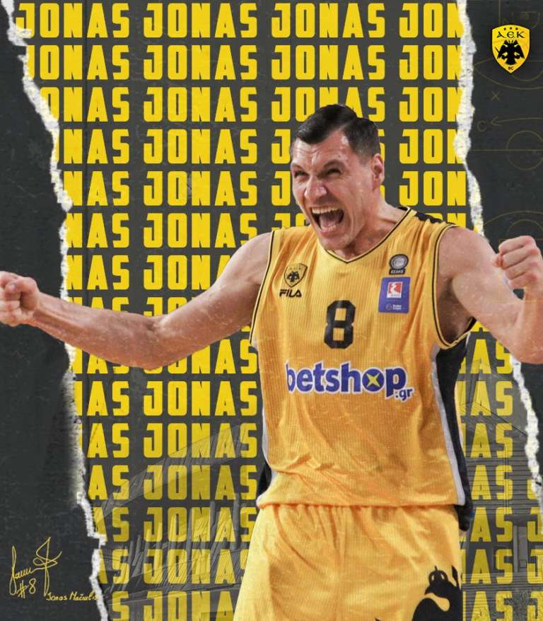 El AEK Atenas anuncia la renovación de Jonas Maciulis