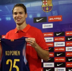 Koponen se reincorpora al Barcelona Lassa tras el accidente