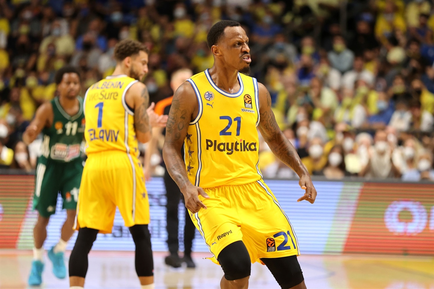 El Maccabi sostiene el empuje final del Panathinaikos (77-73)