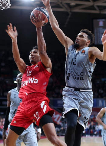 El Bayern Múnich se luce ante el ASVEL Villeurbanne (104-63)
