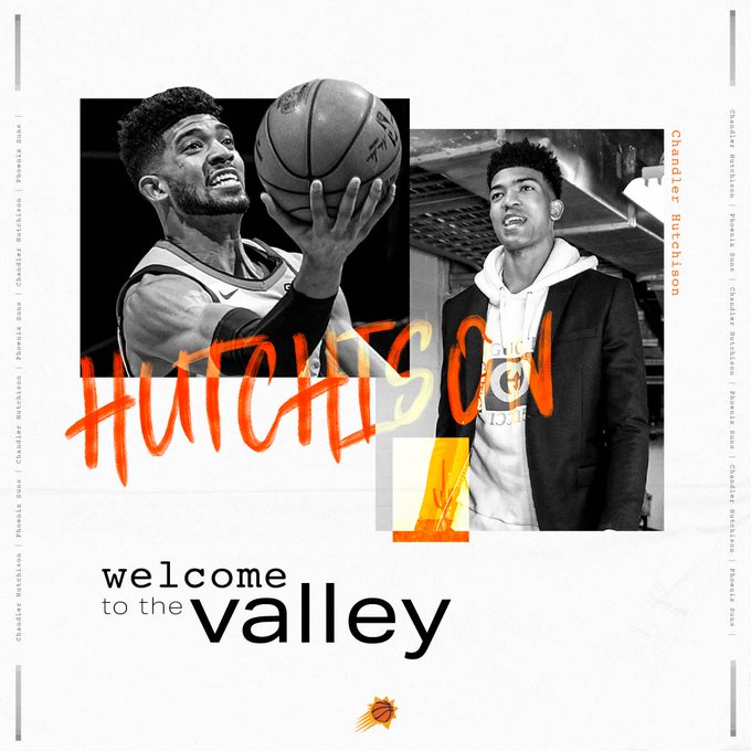 Los Phoenix Suns anuncian el fichaje de Chandler Hutchison