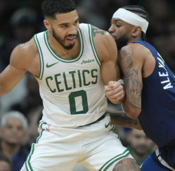 Trabajada victoria de Boston ante Minnesota, 105-107