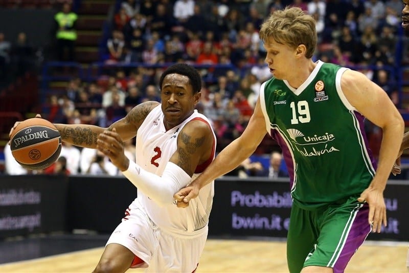 Jornada 14 EuroLiga: Previa Unicaja Málaga vs Ax Armani Milán