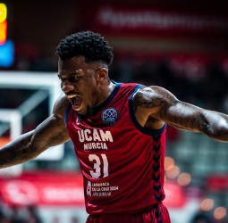 El UCAM Murcia se muestra superior al Promitheas, 90-81
