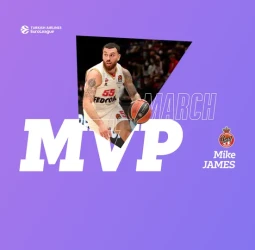 MVP de marzo de la EuroLeague: Mike James, AS Mónaco