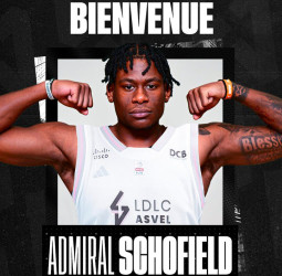El ASVEL Villeurbanne anuncia el fichaje de Admiral Schofield