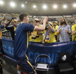 Declaraciones de los jugadores del Valencia Basket y el Herbalife