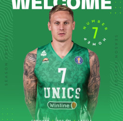 Janis Timma, nuevo jugador del Unics Kazan