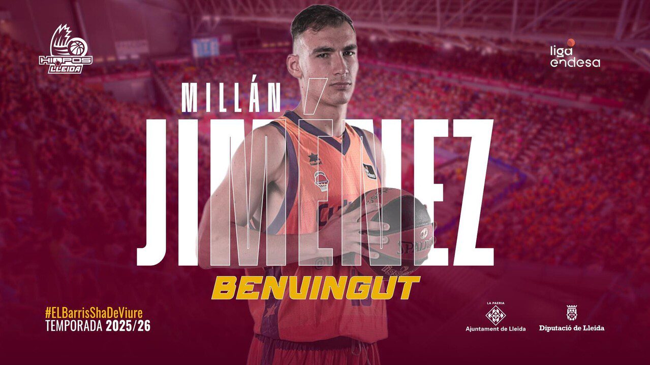 Millán Jiménez, al Hiopos Lleida cedido por el Valencia Basket