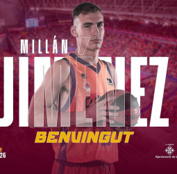 Millán Jiménez, al Hiopos Lleida cedido por el Valencia Basket