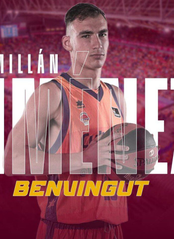Millán Jiménez, al Hiopos Lleida cedido por el Valencia Basket