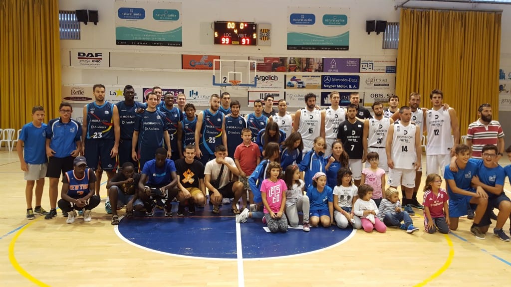 Victoria del Morabanc Andorra contra Bilbao en Molerussa (99-97)