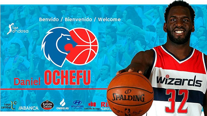 Daniel Ochefu, poderío interior para Cafés Candelas Breogán
