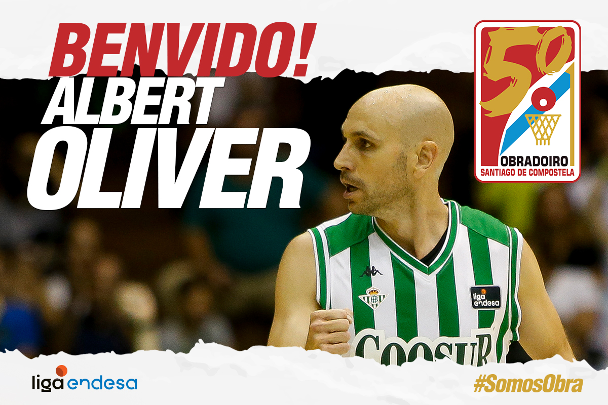 El Monbus Obradoiro ficha a Albert Oliver para los próximos dos meses