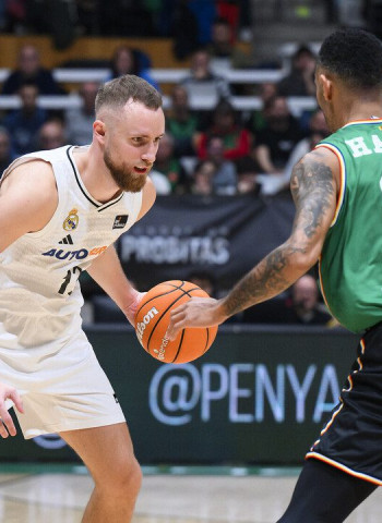 Victoria disputadísima del Joventut ante el Real Madrid, 80-76