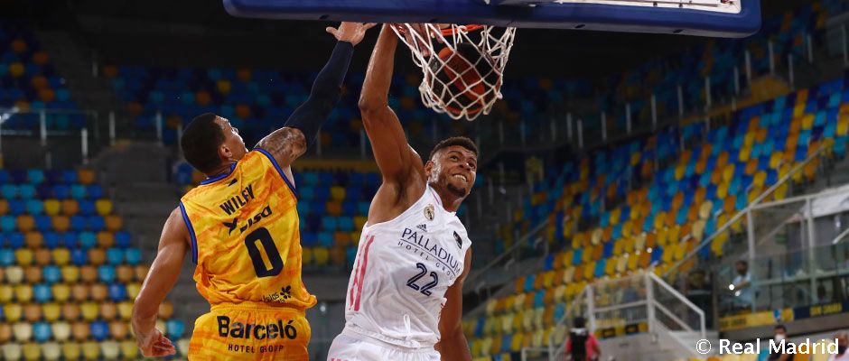 El Madrid gana con solvencia en Gran Canaria (65-90)
