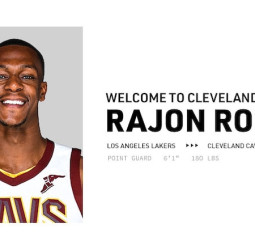 Los Cleveland Cavaliers anuncian el fichaje de Rajon Rondo